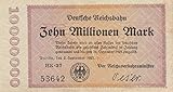  Deutsches Reich Pick-Nr: S1014c Inflationsgeld der Deutschen Reichsbahn Berlin gebraucht (III) 1923 10 Millionen Mark (Banknoten für Sammler)