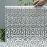 Walwall 窓用フィルム 目隠しシート 水で貼る 貼ってはがせる 断熱遮熱 飛散防止 UVカット プライバシー保護 日除け ガラスフィルム 虹色