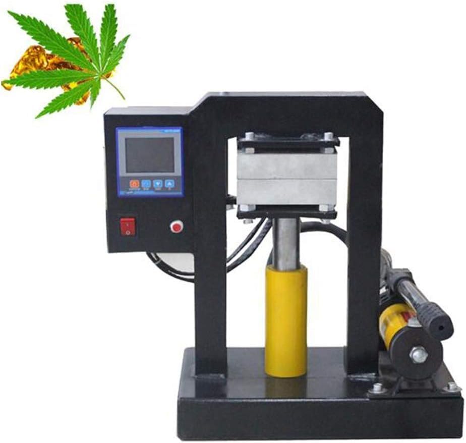 YOGAYE Rosin Hot Press Small Press Heating On The Upper and Lower Plates+Manual Hydraulic Pressure+Rosin Pressing+Suitable for Printing Small Logo Hot Stamps 1000w