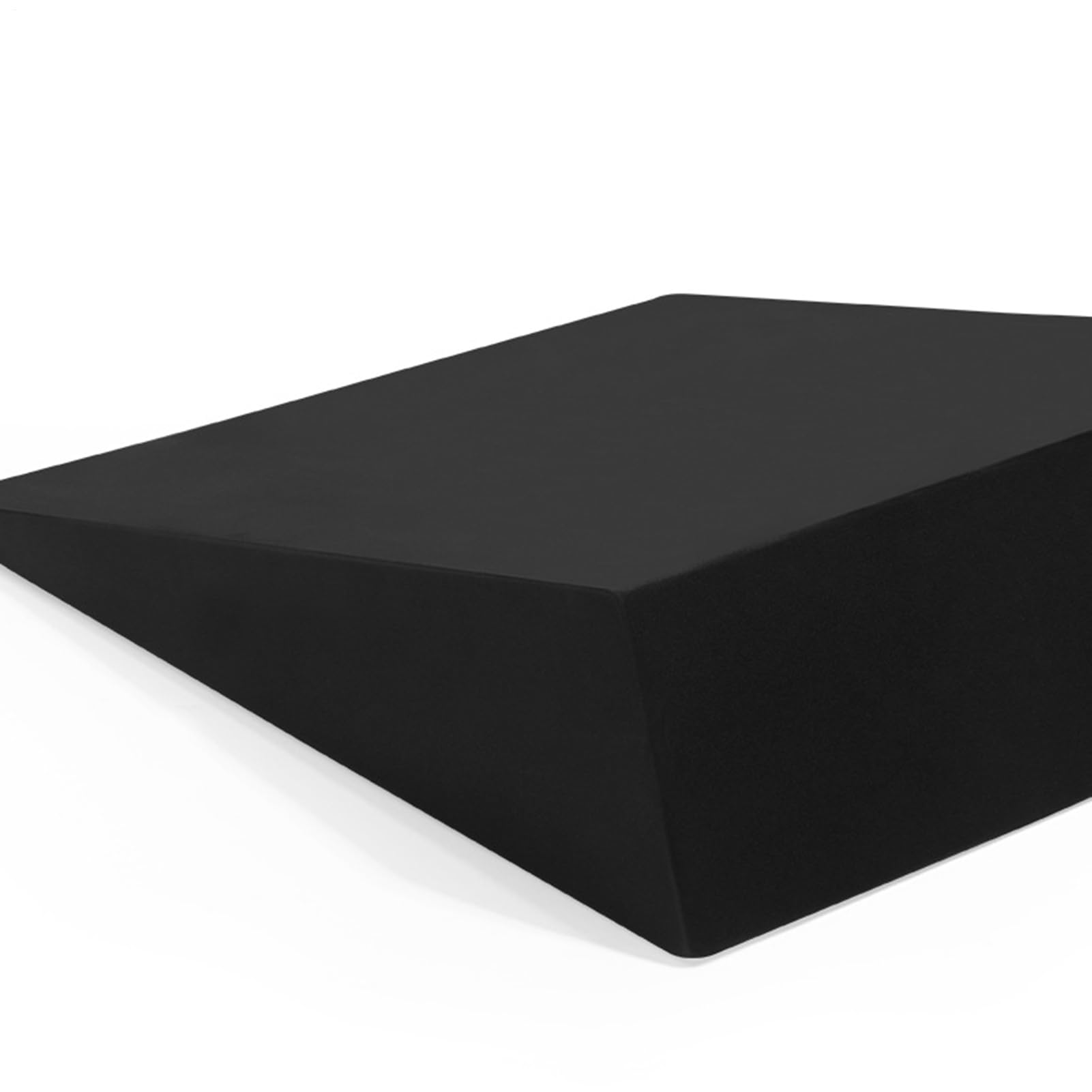 Kniebeugenkeil, rutschfestes, schräges Yoga-Board, 32 x 30 x 8 cm, hochdichter Schaumstoff und Dehnungsausrüstung, tragbares, professionelles Trainingszubehör für Männer und Frauen, verbessert die