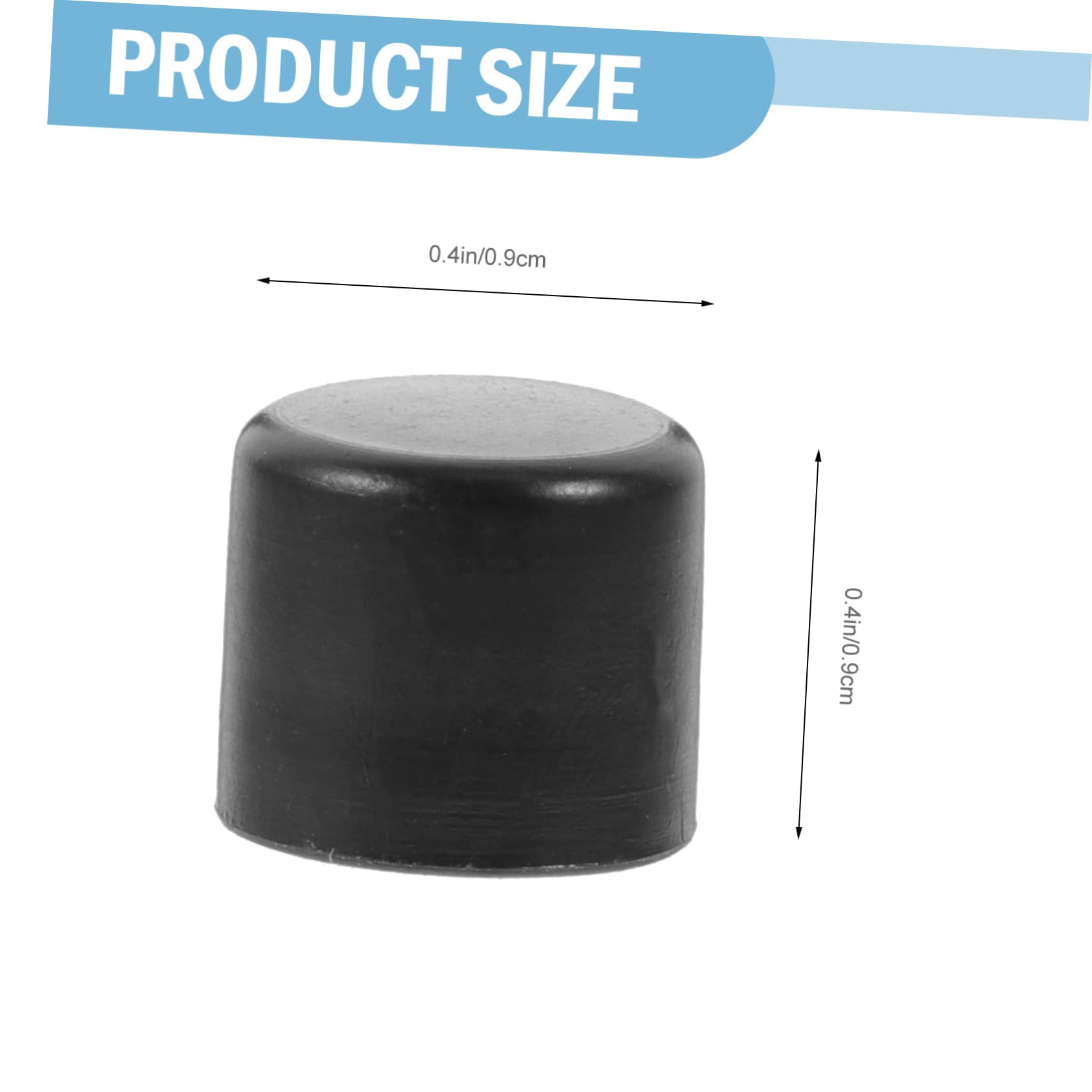 JOINPAYA Foosball End Caps Universal Safety Caps for Standard Table Football Rods Easy Installation Wear-Resistant Replacement Parts for Foosball Tables - Image 2