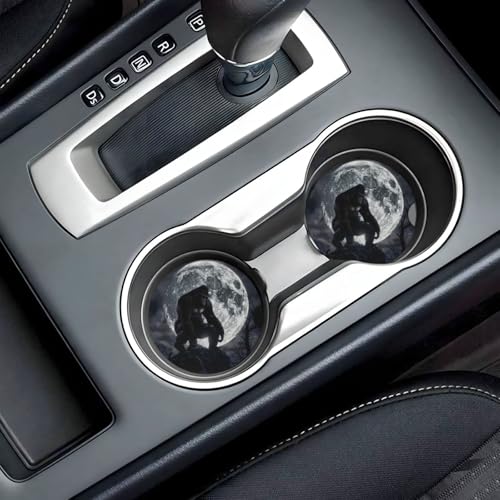 2 Pack de Posavasos Cerámicos para Auto, 2.56 in, con Base de Corcho miniatura 7