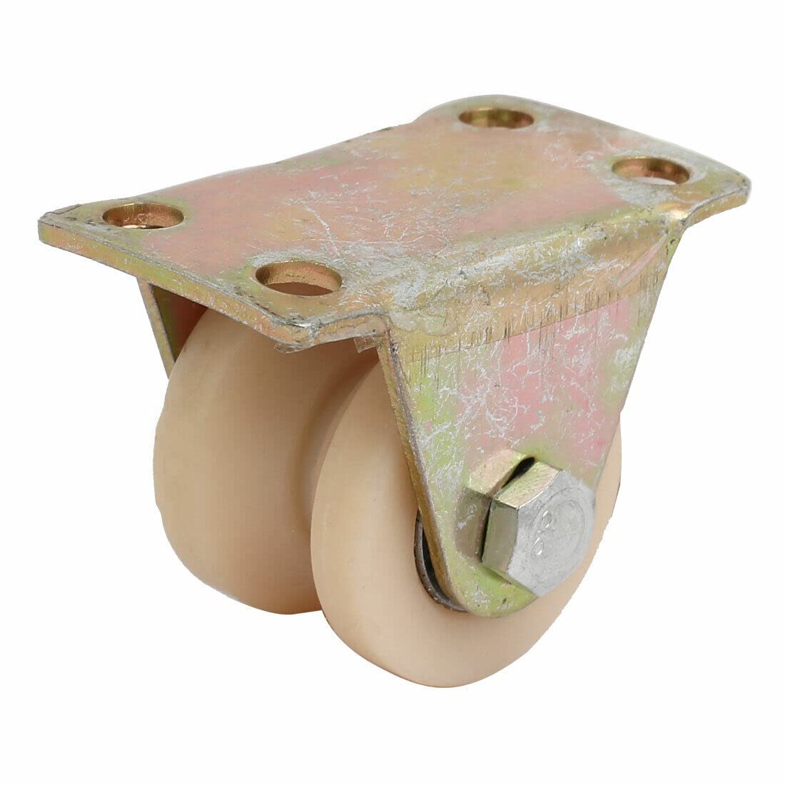 Tool parts 1.2-inch Dia V Groove Rigid Caster Wheel for Sliding Door Track