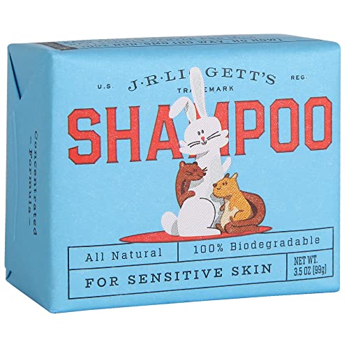 Image of J.R.LIGGETT'S Small Animal Shampoo Bar, Natural Cleansing Bar for Rabbits, Guinea Pigs, Ferrets, and Small Pets, Gentle Hypoallergenic Formula, Detergent-Free, 3.5 oz