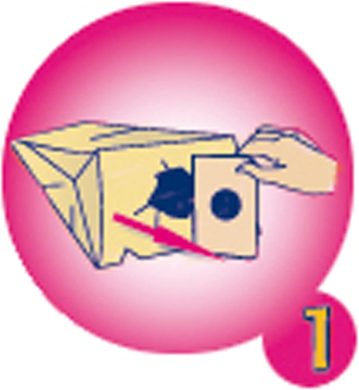 Mobile phone bag vacuum cleaner bags for Rowenta Vacuum Cleaner – Air Tight Storage, Filter Öko Universal 3 Sacs White