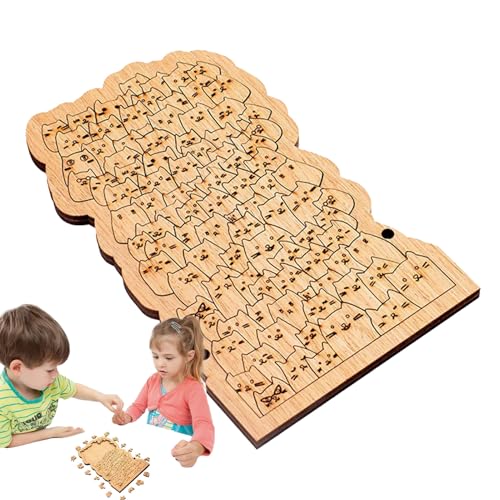 �ؐ��L�p�Y�� - 100�̓����̌`�̓��̑̑��A��l�Ǝq��������DIY�p�Y���A����I�ȉƑ��Q�[���A����I�ȔF�m�X�L���̂�������A�N���G�C�e�B�u�Ȗؐ��L�b�g |�q���Ƒ�l�̂��߂̔L