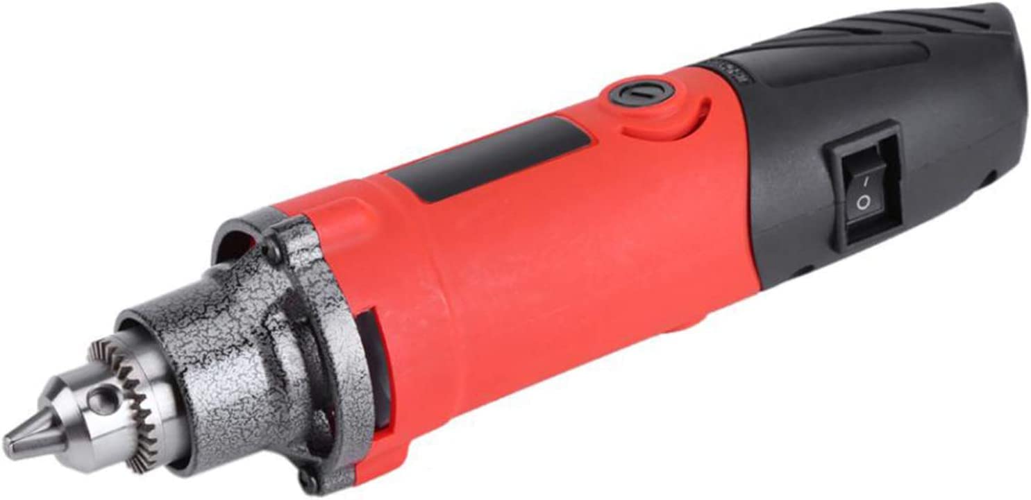 Mini Trapano Elettrico 240W Smerigliatrice Dritta Mini Trapano Elettrico Rotante con Velocità Variabile a 6 Livelli 8000-32000 RPM Penna per Incisore Multiuso per Lucidare Pulire e Incidere