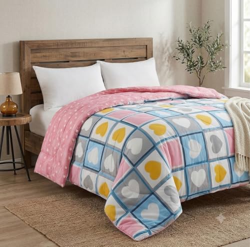 Image of Reversible Summer Blanket, AC Comforter AC Blanket for Summer | AC Comforter Double Cooling Quilt Dohar Bed
