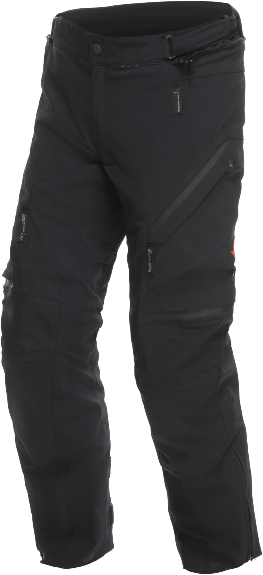 Dainese Mangen Absoluteshell Pro wodoodporne motocyklowe spodnie tekstylne, czarny, Long 49