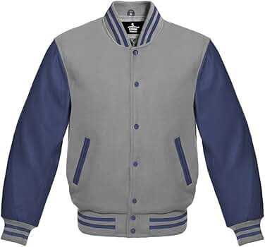 ずとまよ VARSITY JACKET (Light Gray) バーシティジャケット(Light Gray) - ZUTOMAYO MART