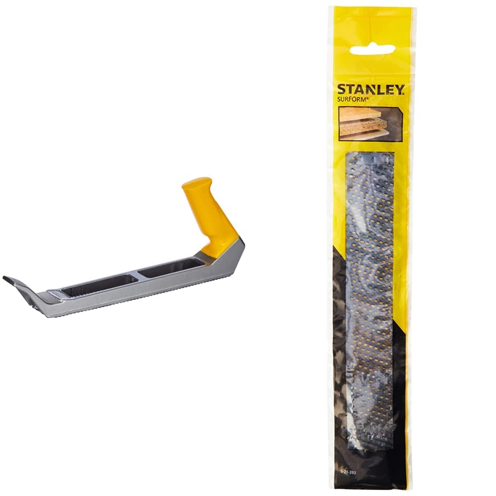 Rabot surform Stanley pour ajuster vos plaques de plâtre proprement avec lame fine interchangeable