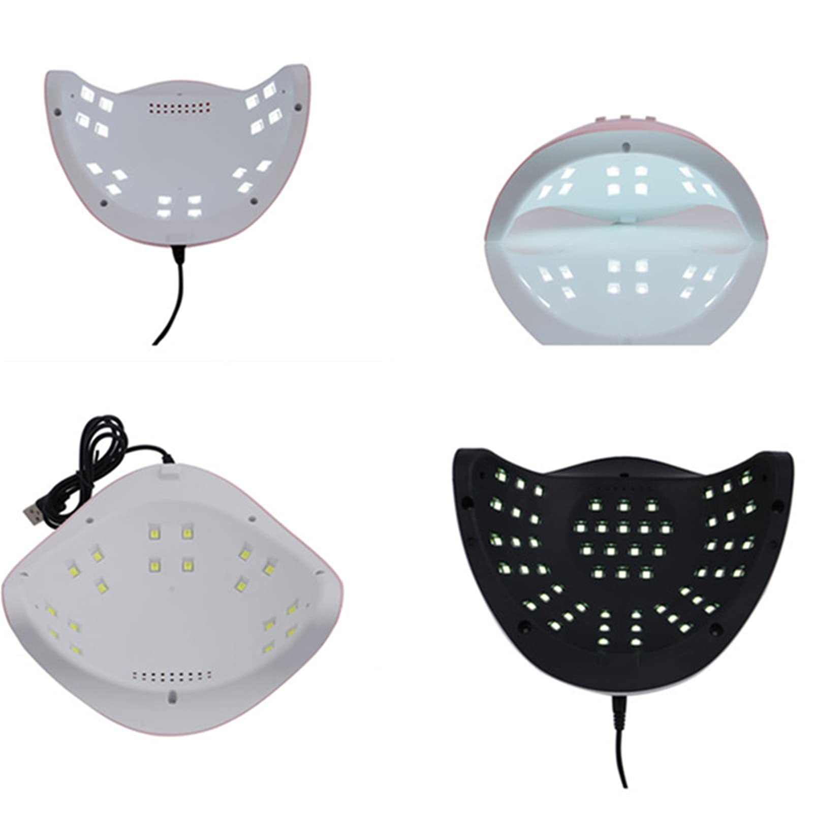 ZYC Lampada UV per Unghie a LED 54W per Curare Le Unghie del Gel UV Polish con Il sensore di Movimento Phototherapy Manicure Lampada per Uomo per Uomo