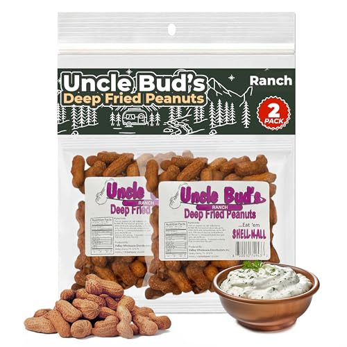 Image of Uncle Bud's Deep Fried Peanuts, Ranch Flavor - 2 Pack