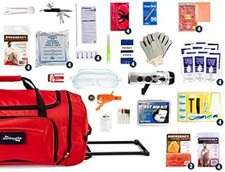Complete Earthquake Bag - Emergency kit for Earthquakes, Hurricanes, Wildfires, Floods + other