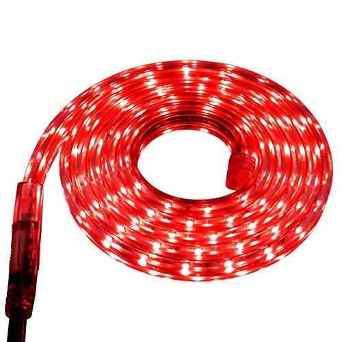 Tira LED roja 120V SMD 3528 corte personalizado 1.5 m miniatura 1