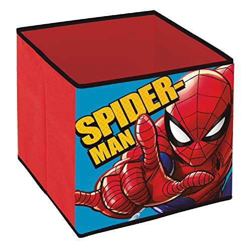 ARDITEX - Contenedor organizador plegable Spiderman de Marvel - 3...