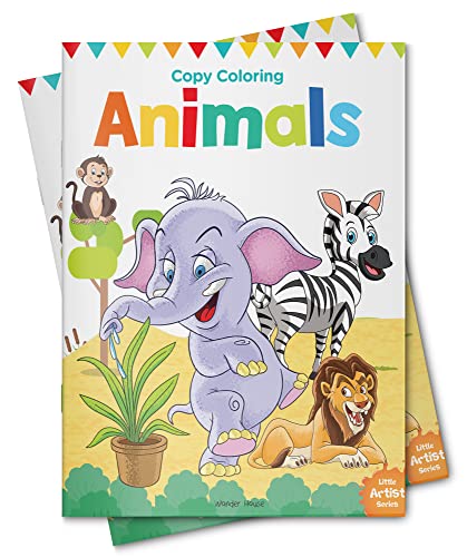 Image of Little Artist Series Animals: Copy Colour Books