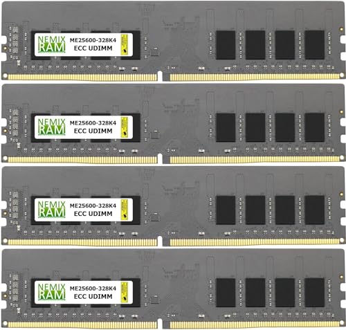メモリー DDR4-3200 Unbuffered ECC 128GB (32GBx4) DDR4_Non-