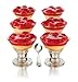 Libbey Just Desserts Mini Flare Glass with Miniature Stanless Steel Spoon 25-Piece