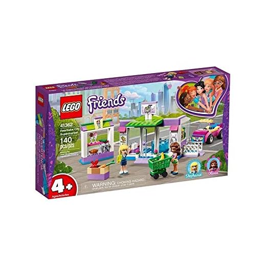LEGO Friends Heartlake City Supermarket 41362 Building Kit (140 Pieces)
