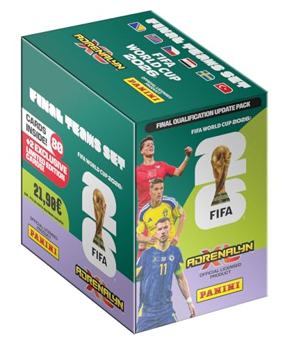 Coppa del Mondo FIFA 2026 Trading Cards Game - Set di aggiornamento 80 carte + 2 carte edizione limitata