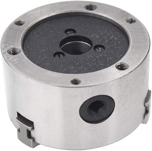 Miniatura 3 de WFLNHB K11-100 4 pulgadas 3 mandíbula auto centrado torno Chuck para fresadora de perforación CNC