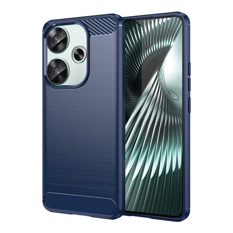 Image of Basic Case for Poco F6 (Carbon Fibre Blue)