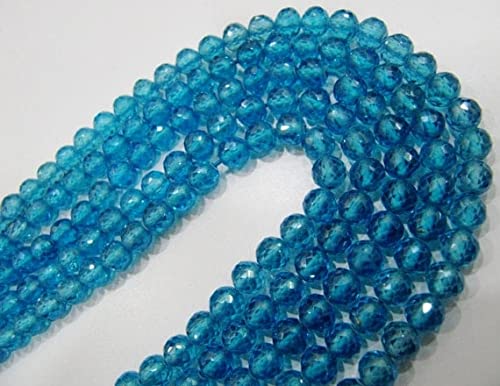 Perles bleues az 6mm LKBEADS, idéal pour créer vos bracelets d'été tendance et raffinés