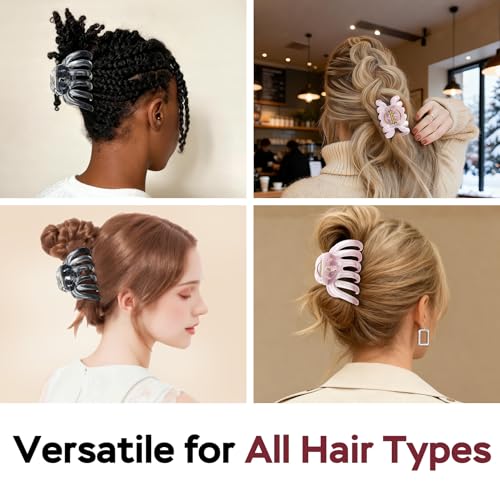 Pinzas para el cabello YIERSO 2 unidades miniatura 6