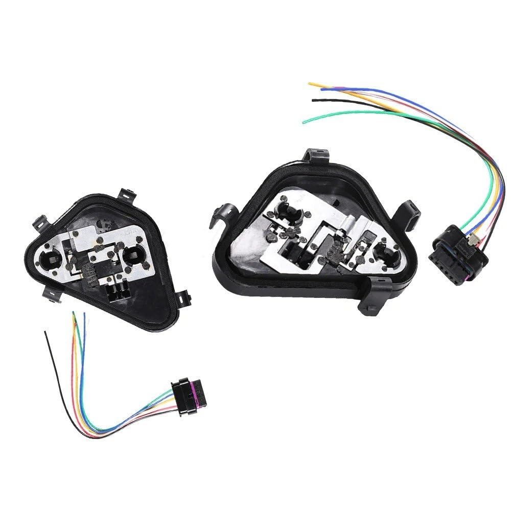 Luz trasera para coche Portalámparas De Luz Trasera Para Serie 3 F30 Con Conector De Placa De Circuito 63217313043 63217313044 Accesorios Para Coche(Left and Right)