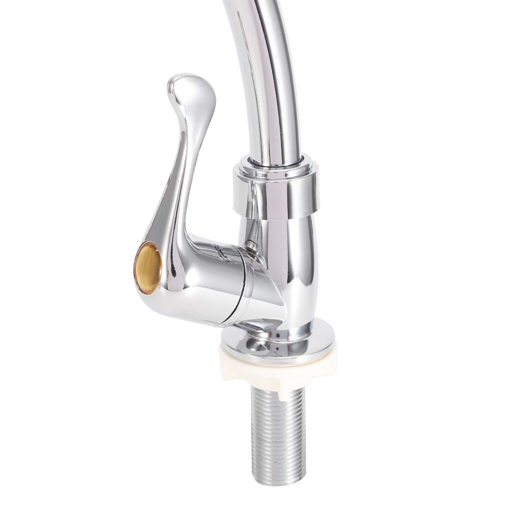 Water Faucet Household Bathroom ABS Plastic Single Type Cold Faucet Kitchen Sink Basin Water Tap Faucet — view 7