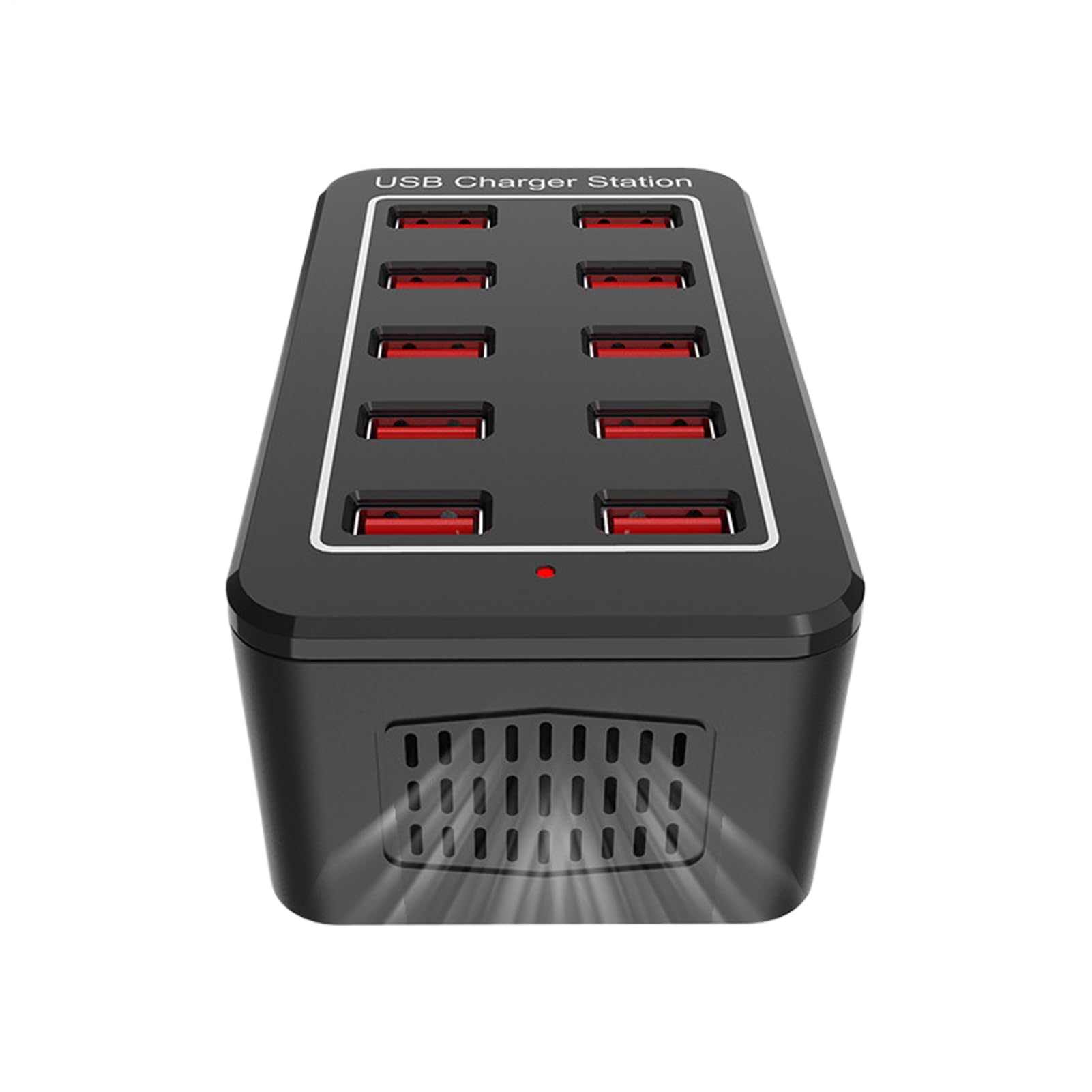 Centro de carga 50W estación de carga rápida con regleta de 10 puertos USB 8