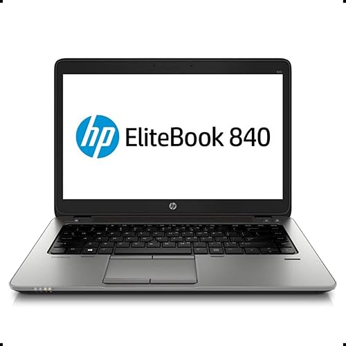 HP Elitebook 840 G1 2018 14 pulgadas HD retroiluminación LED antirreflejo, Intel Dual-Core i5-4300U hasta 2.9GHz, 8GB RAM, 500GB HDD, USB 3.0,