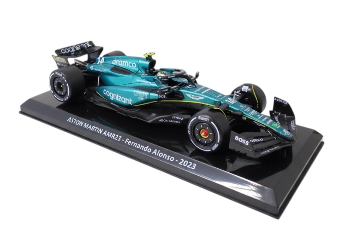 【未開封】F1 ミニカー 1/24 アストンマーティン AMR23 1/24 Formula 1 Car Compatible with Aston Martin AMR23#14 Fernando