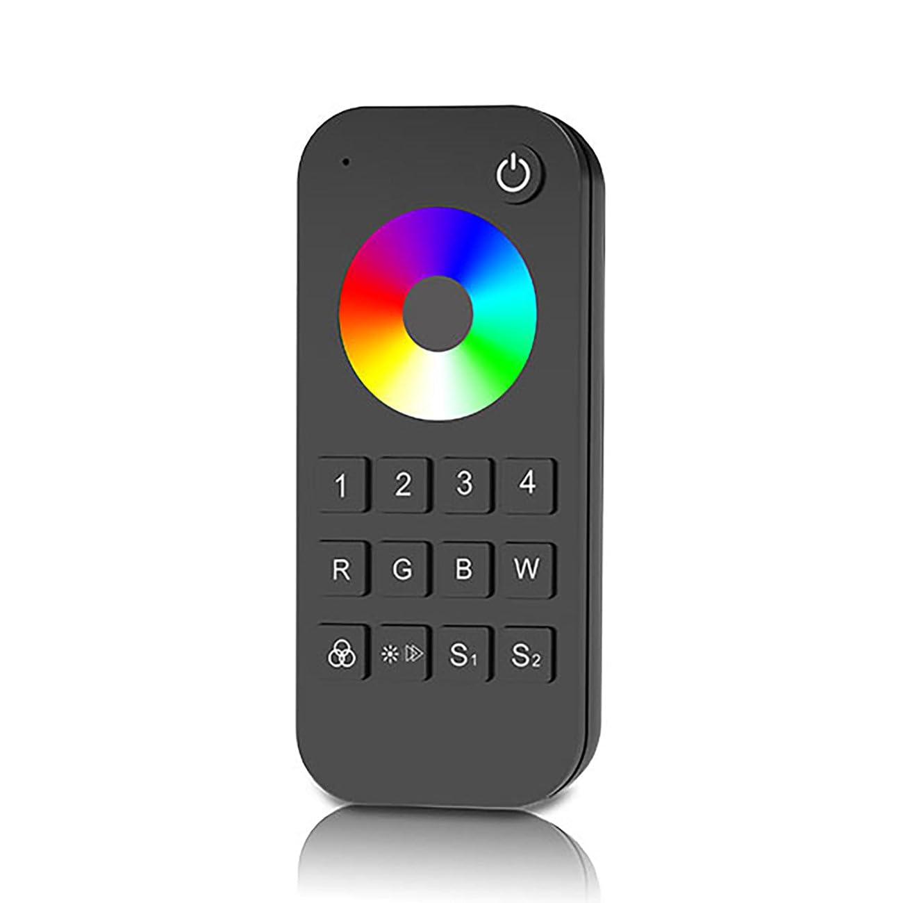G.w.s Rgb/Rgbw (4-Zone) 4 Zone 2.4Ghz Rf Remote Control For /W Led Strip Lights (2Xaaa Batteries) Rt9