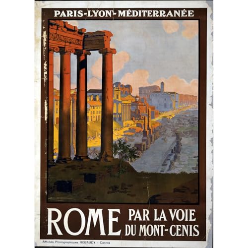 Poster Rome 76x101 cm pour une decoration murale elegant
