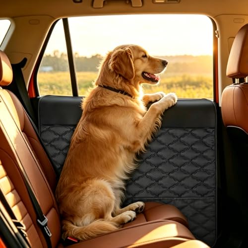 Xitalia Dog Car Door Protector - 20% Larger Design for Trucks & Large SUVs 2 Packs Thickened Waterproof Door Panel Covers Protects from Dog Scratching