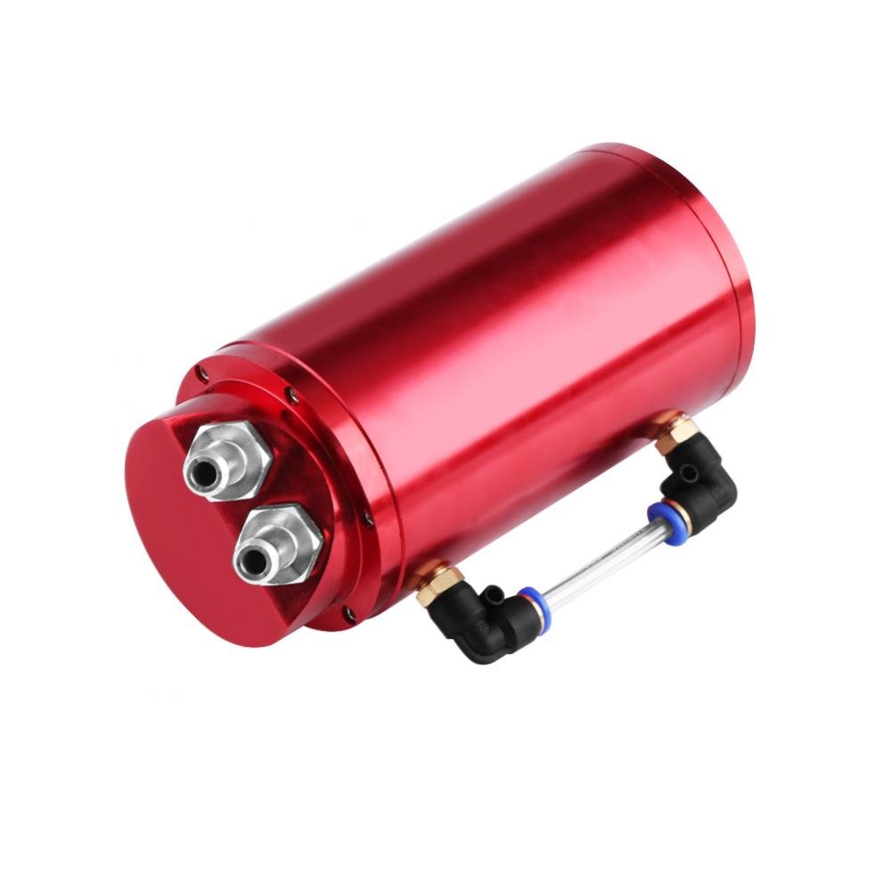GOTOTOP Serbatoio Olio Catch, Filtro Sfiato Motore, Alluminio, Accessorio Auto