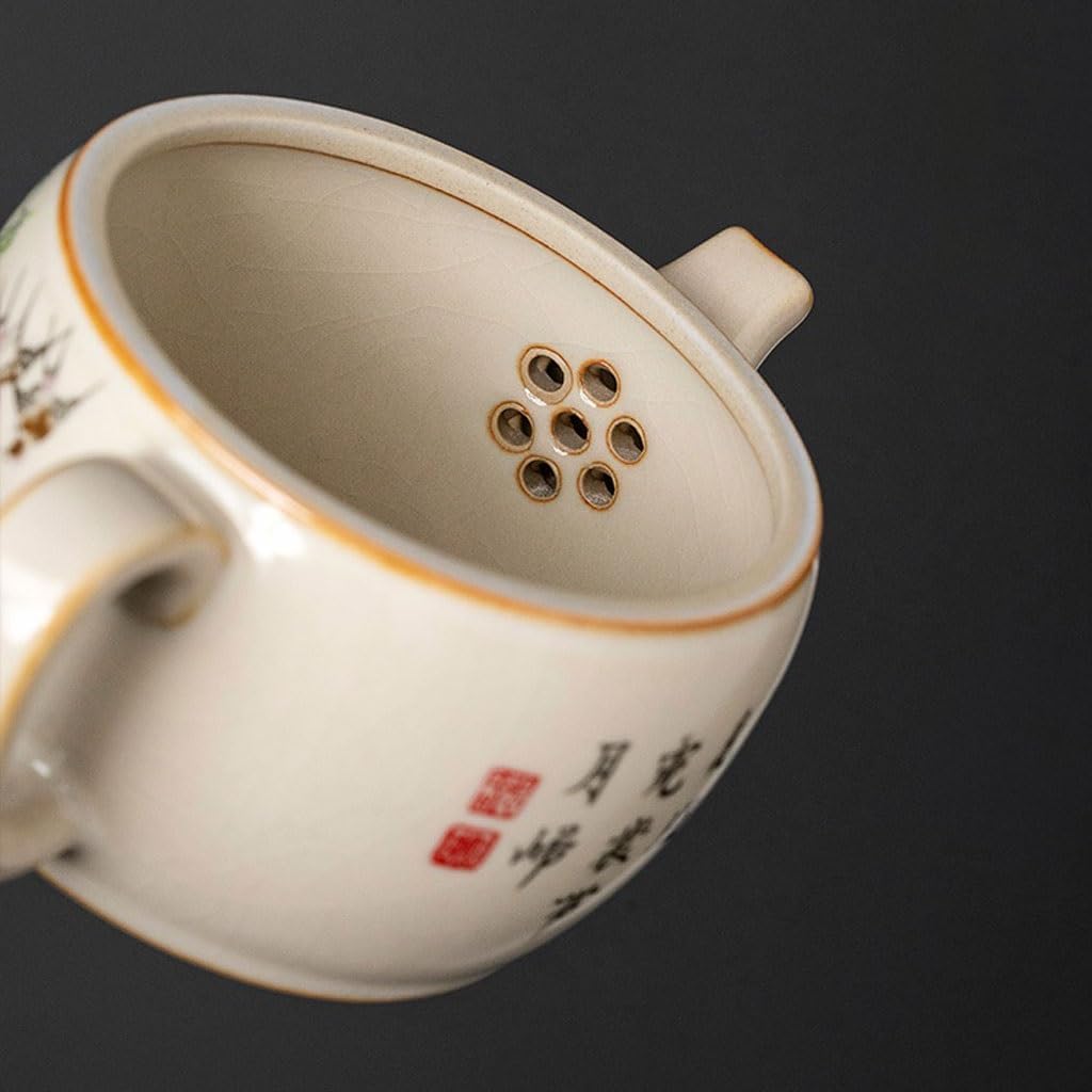 Ceramic Teapot Creative Household Ceramic Single Pot Chinese Kung Fu Tea Set Teapot Tea Brewer Tea Pot Ceramic