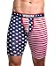 Produktbild Evankin Herren-Unterwäsche, USA-Flagge, sexy Boxershorts, weiche Unterwäsche -  mehrfarbig -  US Small/Etikett M/Taille:28-30