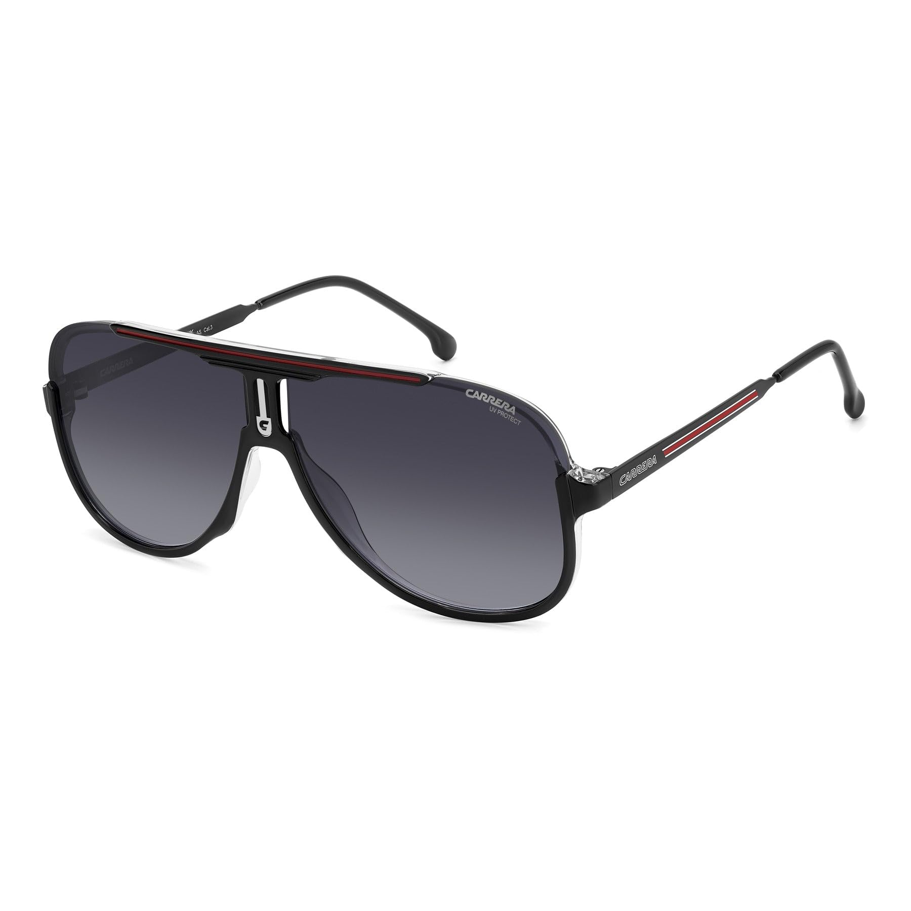 Carrera 1059/S BLACK RED/GREY SHADED 64/11/145 men Sunglasses