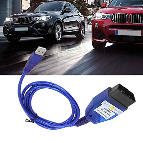 Diagnose kabel, Diagnosekabel mit CD für K+CAN K+DCAN Ersatz für 1er E81 E82 E83 E87 E88 2004-2011