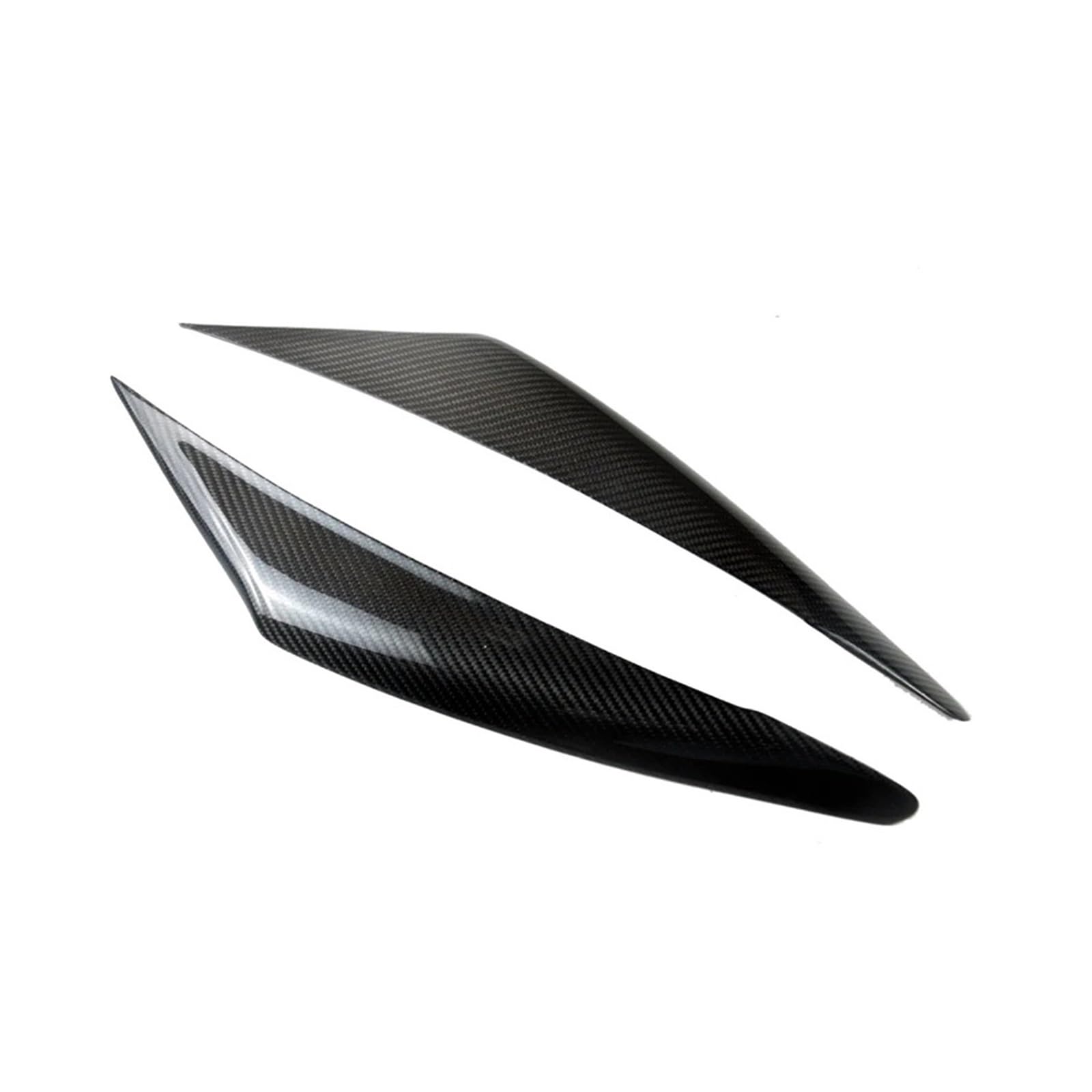 tuyda Headlight Eyebrows Stickers Trim Cover,Fit For Mazda, 3 Axela M3 2017-2019 Headlight Lid Eyelids Headlight Eyebrow Overlay ﻿