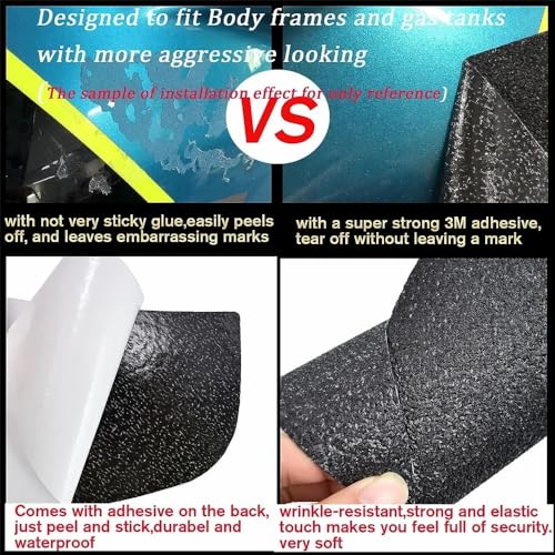 Grip de genou pour réservoir moto CBR1000RR 2004-2007 antidérapant et protecteur