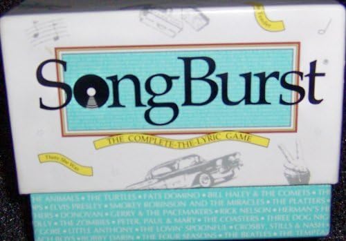 Song Burst 50's & 60's Travel Edition