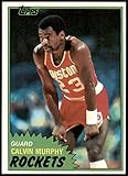 1981 Topps #15 Calvin Murphy Houston Rockets (Basketball Card) NM Rockets Niagara University