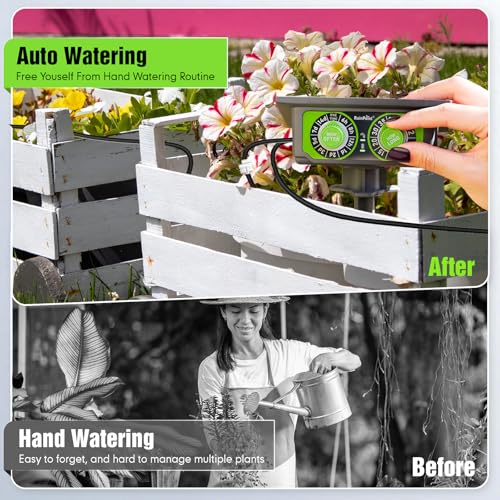 Smart Irrigation Drip Watering System