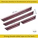 Carbon & Chrome & ABS Door Sill Scratch Protection Fits VW Caddy, Golf, Jetta, Passat, Polo, Tiguan. 4 Piece (Passat)
