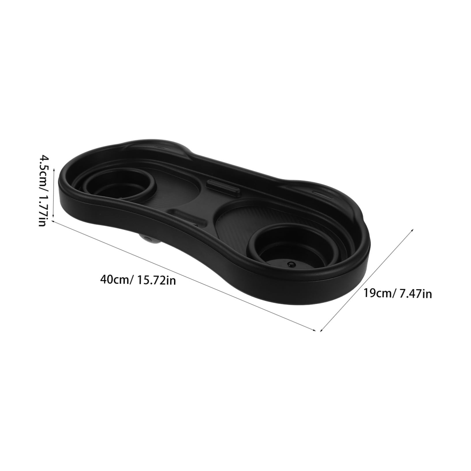 Vassoio Snack Passeggino Forma di Panda Portabicchieri e Porta Snack Rimovibile in Plastica Organizer Pratico per Facile da Pulire e Installare Accessorio Essenziale per Passeggino