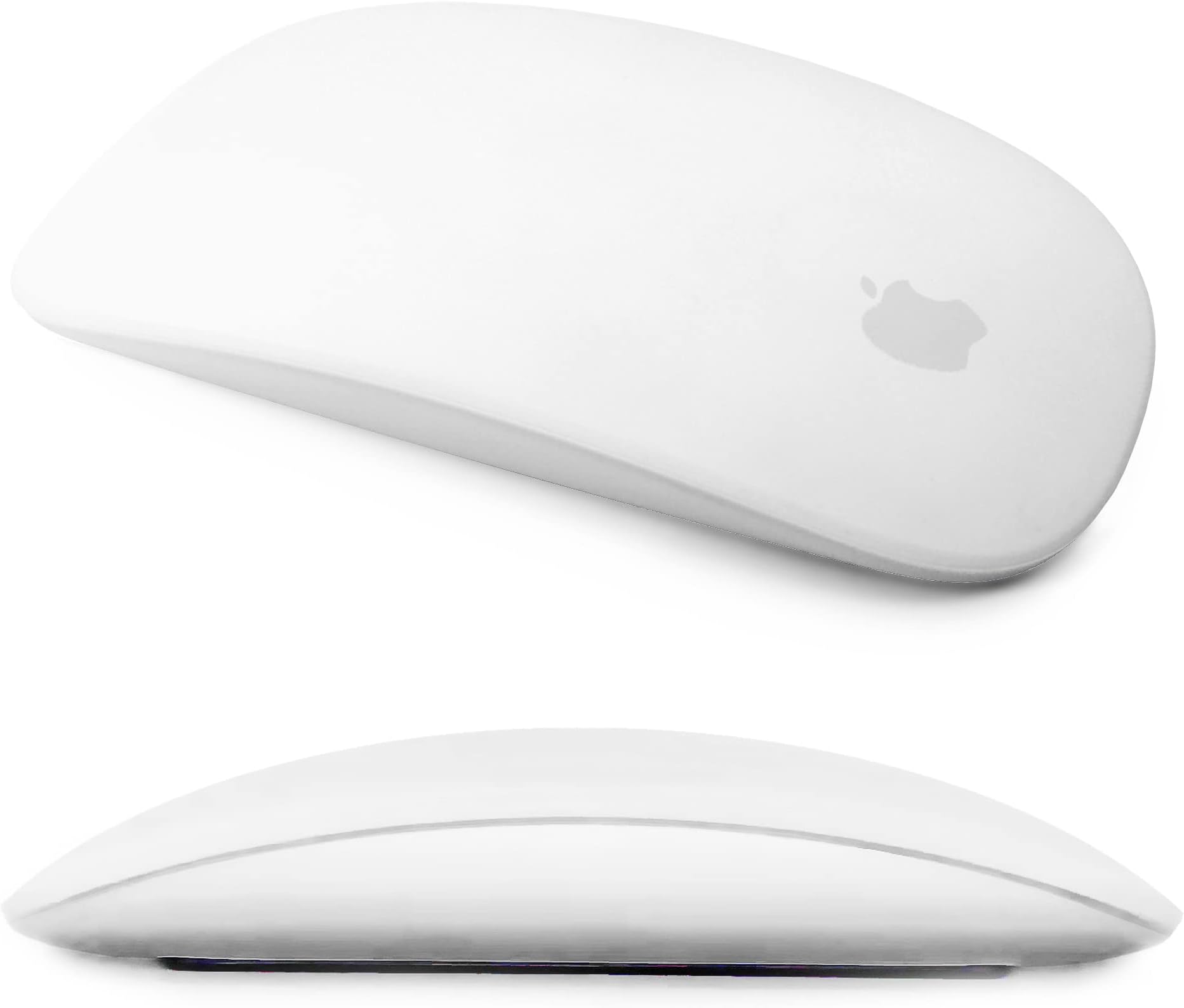 Mouse Silicone Case, for Apple Magic Mouse 1&2, Drop Proof, Dust Proof, Ultra Thin Cover (White)